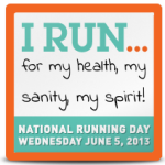 It’s National Running Day
