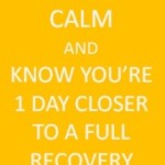 Recovery – Week 1 Done!