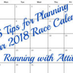 5 tips for planning your 2018 race calendar
